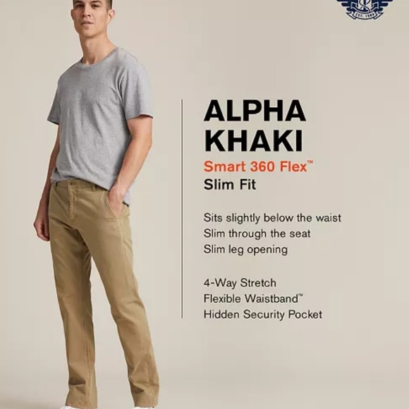 Dockers Alpha khaki slim 360 - 31 x 30 - Picture 5 of 5